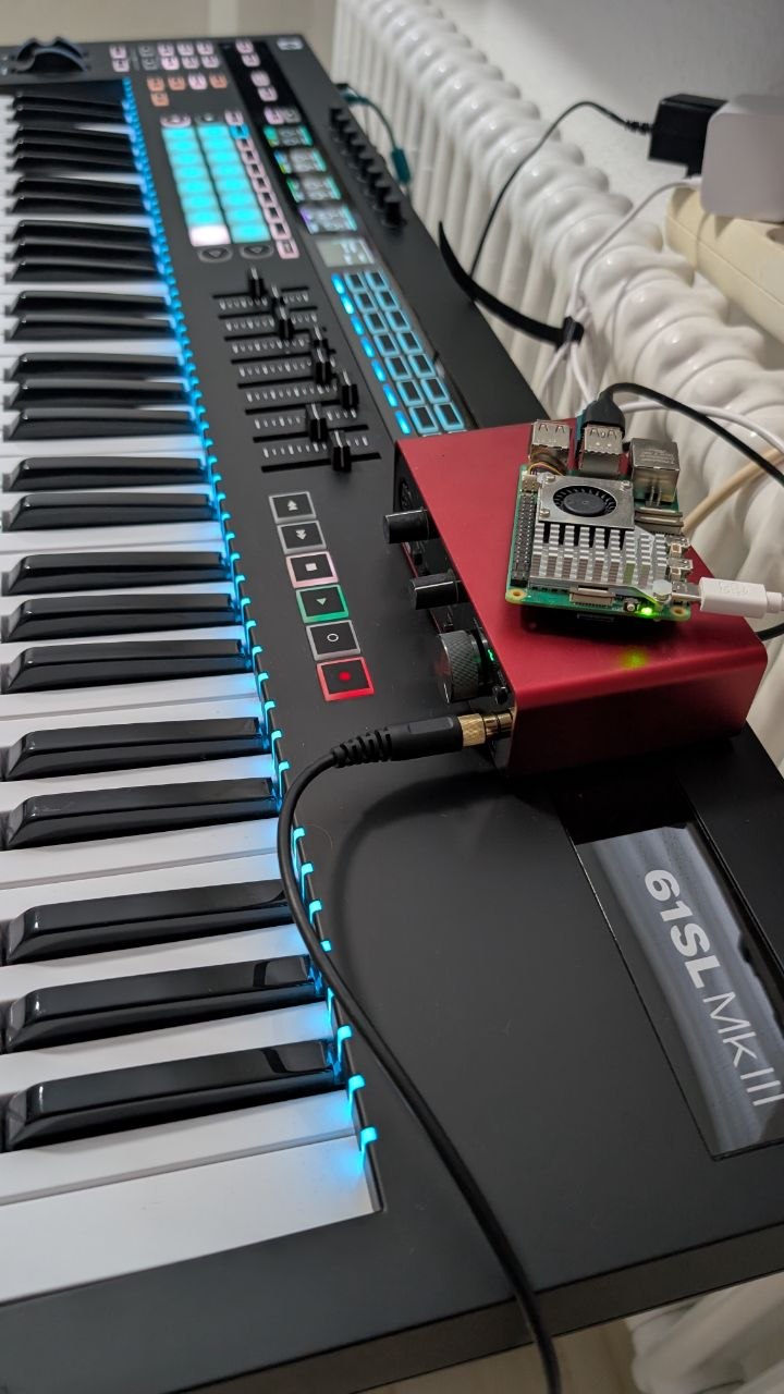 Raspberry Pi 5 als automatisch startendes Grand-Piano