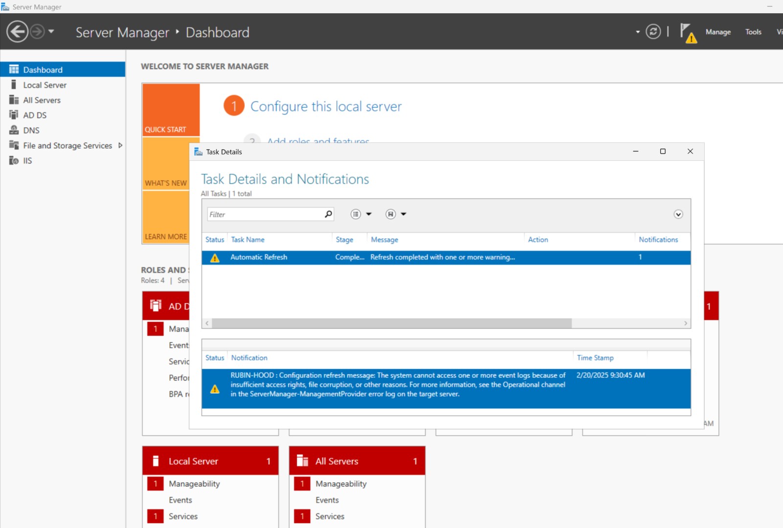 Windows Server KDC-Probleme, DNS-Störungen & Zeitkorrektur beheben